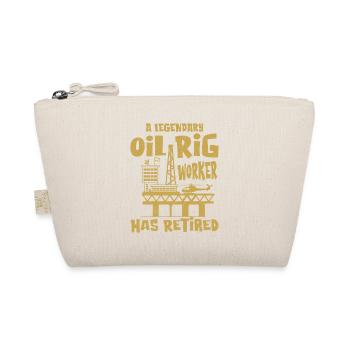 A Legendary Oil Rig Worker Has Retired Oilfield Ro - Organic Pouch - nature - Front