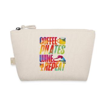 Pilates Instructor Teacher Coffee - Organic Pouch - nature - Front