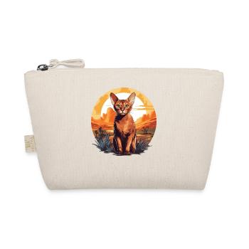 Chat d’Abyssinie Abessinierkatze - Trousse biologique - nature - Devant