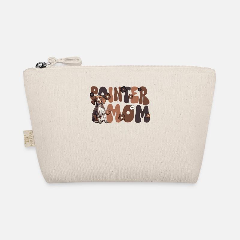 Pointer Groovy Pointer Mom - Bio-Täschchen - Natur
