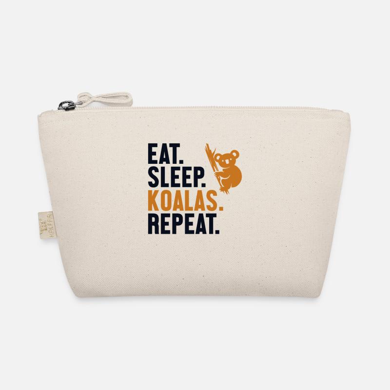 Manger Dormir Koalas Répéter Koalabear Eucalyptus Trousse biologique