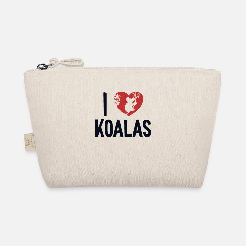 I love Koalas Koalabear Eucalyptus Lover Koala Organic Pouch