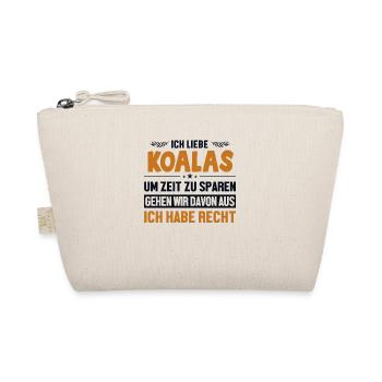 Koalas haben immer Recht Koalabear Eucalyptus - Organic Pouch - nature - Front