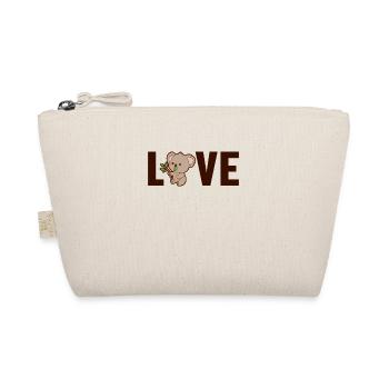 Koala Love Koalabear Phascolarctos Cinereus - Organic Pouch - nature - Front