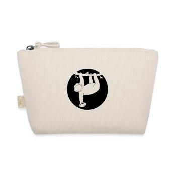 Rugby Sloth Rugby Player Sloth Rugby Sloth - Bio-Täschchen - Natur - Vorne