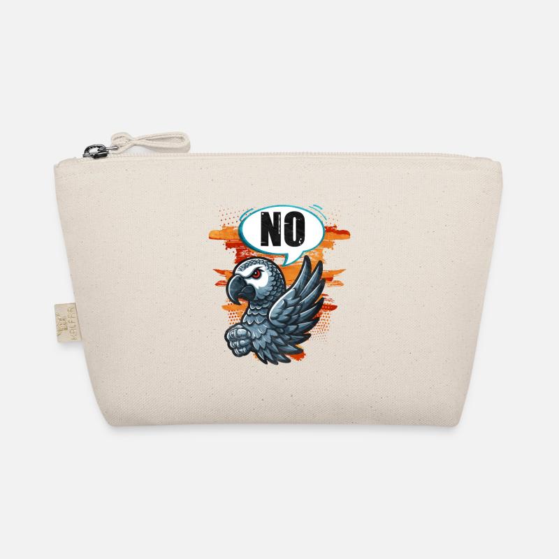 African Grey Parrot Gift Organic Pouch
