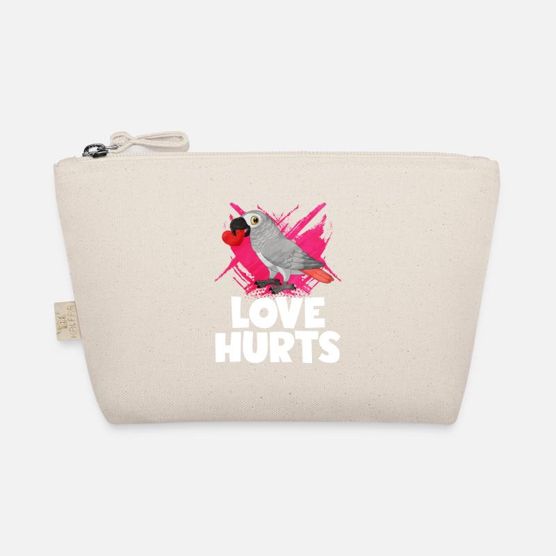 African African Grey Parrot Gift Organic Pouch