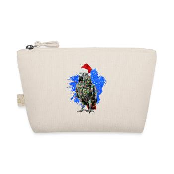 African Grey Parrot Gift - Organic Pouch - nature - Front