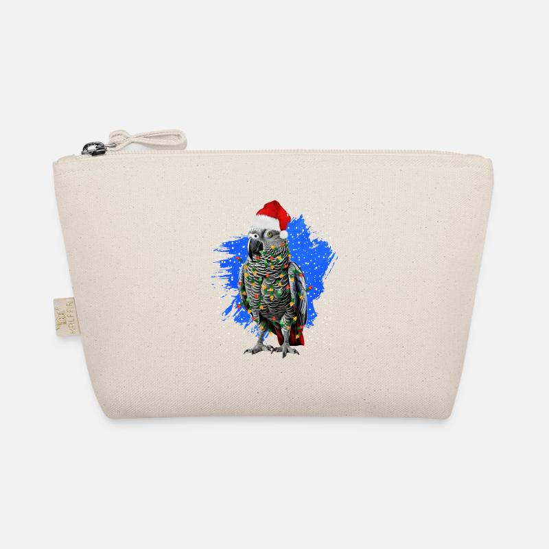 African Grey Parrot Gift Organic Pouch