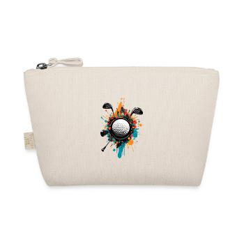 Golfspieler Design Esthétique Golfeur Sport - Trousse biologique - nature - Devant