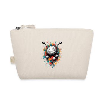 Golfspieler Design Esthétique Golfeur Sport - Trousse biologique - nature - Devant