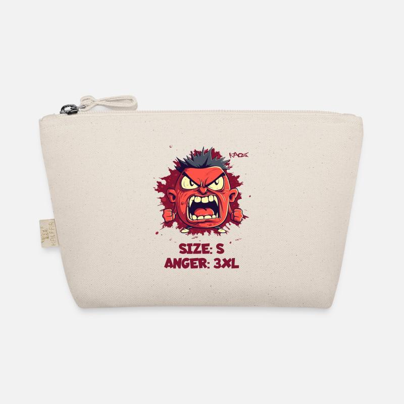 Size S, Rage 3XL Size: Angry Little Guy Organic Pouch