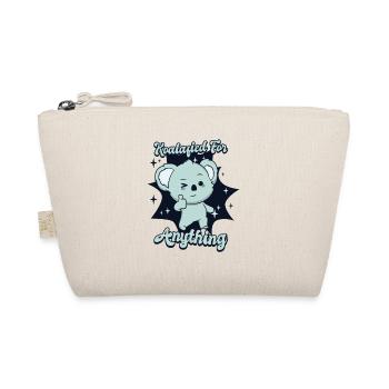 Koalafied For Anything Koalabear Eucalyptus Lover - Organic Pouch - nature - Front