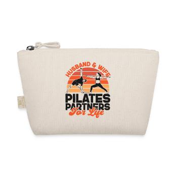 Pilates Instructor Teacher Husband - Organic Pouch - nature - Front