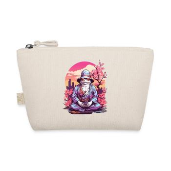 Asia Frog Streetwear Aesthetic Design - Organic Pouch - nature - Front