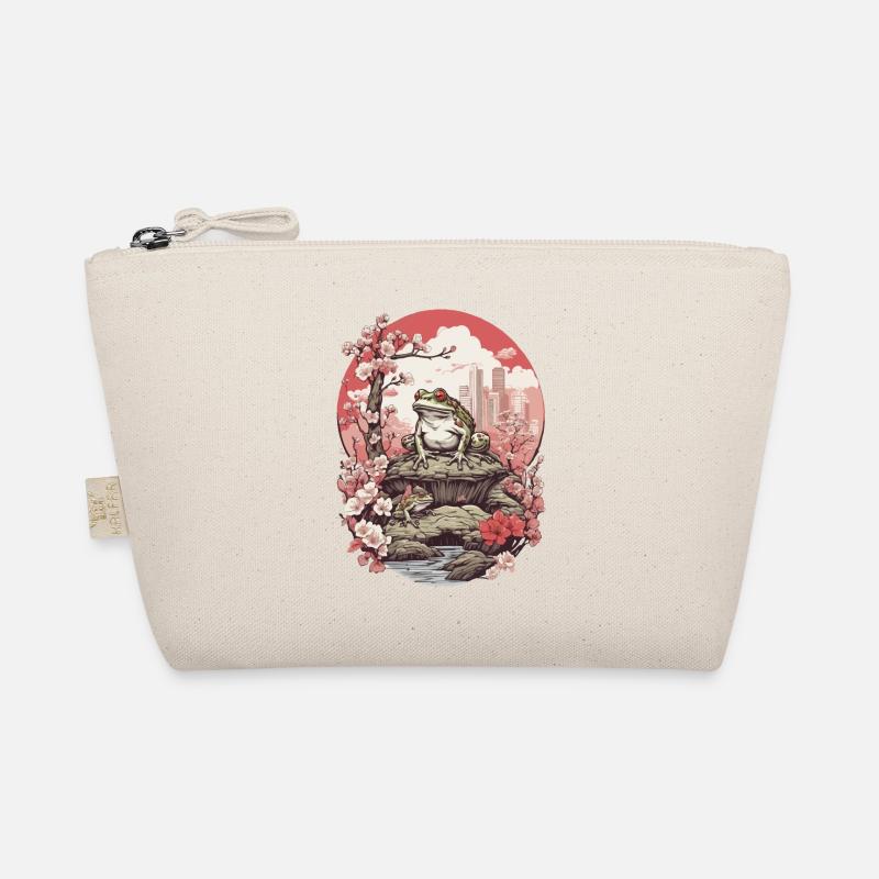 Conception esthétique streetwear grenouille Trousse biologique