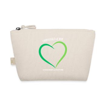Choose organic Choose nature - Organic Pouch - nature - Front