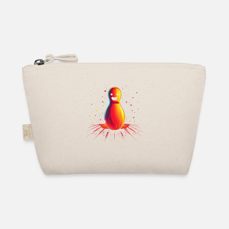 Dessin animé Bowling Retrowave Trousse biologique