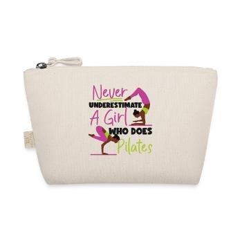 Pilates Instructor Teacher Girl - Bio-Täschchen - Natur - Vorne