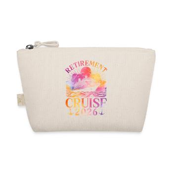 Retirement Cruise 2026 - Organic Pouch - nature - Front