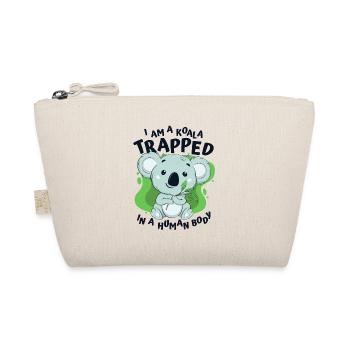 I'm A Koala Trapped In A Human Body Koalabear - Organic Pouch - nature - Front