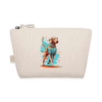 Weimaraner Streetwear Jogging Aesthetic Fitness - Organic Pouch - nature - Front