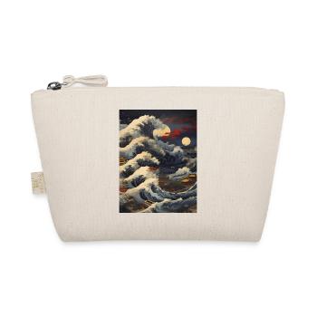 Japanese Art Illustration Painting - Organic Pouch - nature - Front