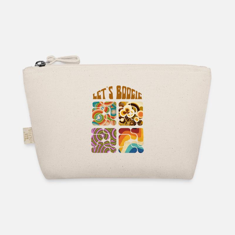 Let's Boogie Retro Muster Bio-Täschchen