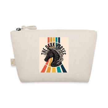 Block logo The Dark Horses - Organic Pouch - nature - Front