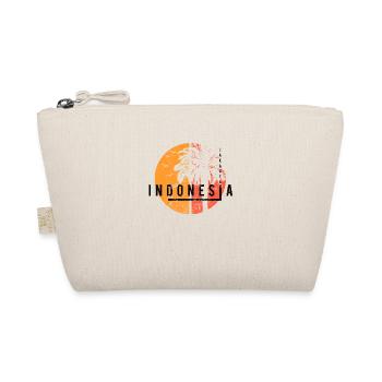Artistic Jakarta Indonesia Cool Palm Tree - Organic Pouch - nature - Front