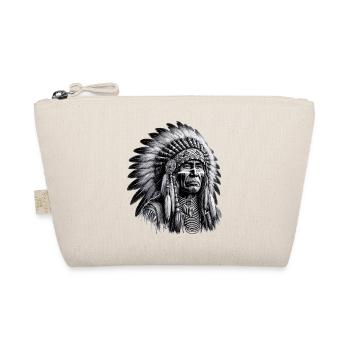 American Indian American Red Skin - Organic Pouch - nature - Front