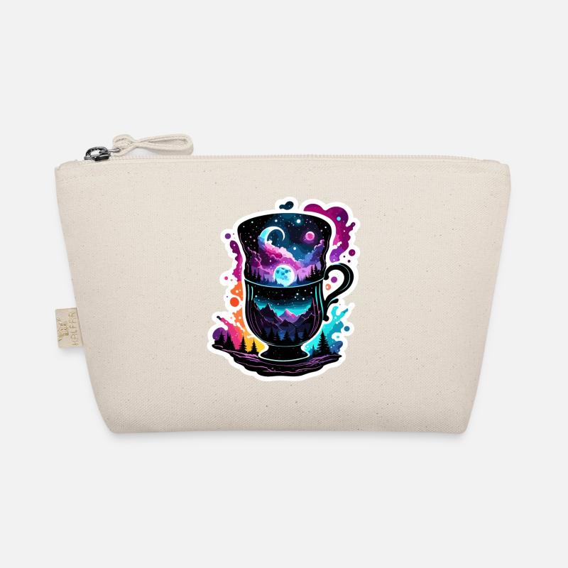 Silhouette / Forest / Portrait / Trees / Mug Organic Pouch
