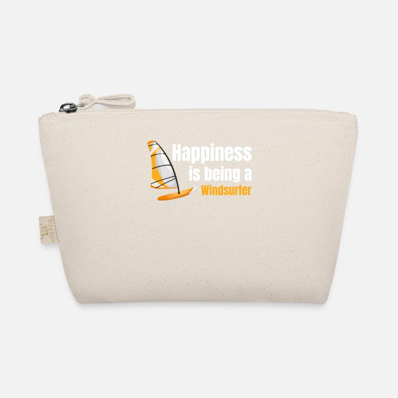 Happiness is being a windsurfer Windsurfing Organic Pouch