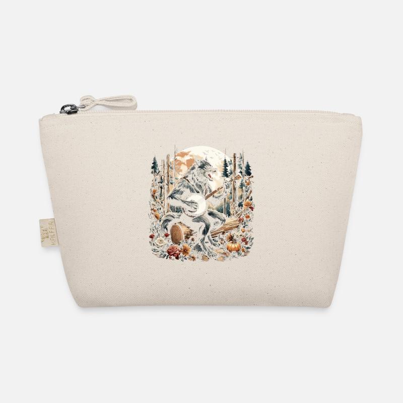 Werwolf mit Gitarre Bio-Täschchen