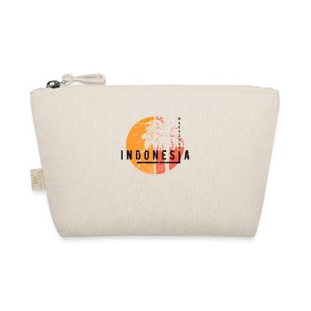 Artistic Makassar Indonesia Cool Palm Tree - Organic Pouch - nature - Front