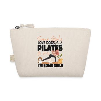 Pilates Instructor Teacher Girl - Organic Pouch - nature - Front