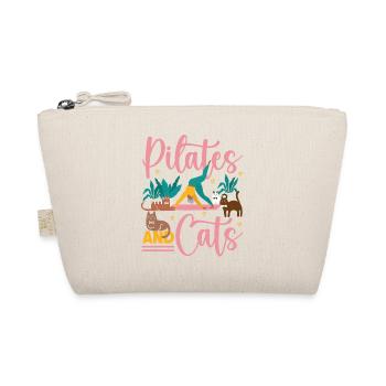 Pilates Instructor Teacher Cat - Bio-Täschchen - Natur - Vorne