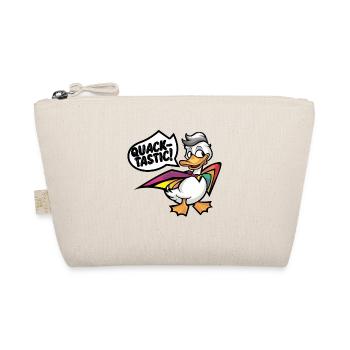 Duck Superhero Quack-tastic Art Print - Organic Pouch - nature - Front