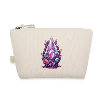 Aesthetic Minerals Geodes Rock Streetwear - Organic Pouch - nature - Front