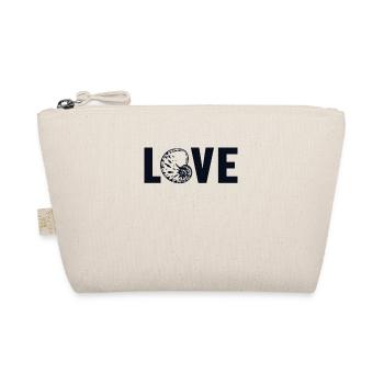 Love Shell Shell Tasche Bivalvia Hunter Muschel - Bio-Täschchen - Natur - Vorne