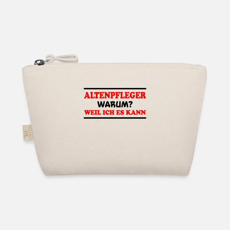 Altenpfleger Spruch Lustiges Altenpfleger Geschenk - Bio-Täschchen - Natur