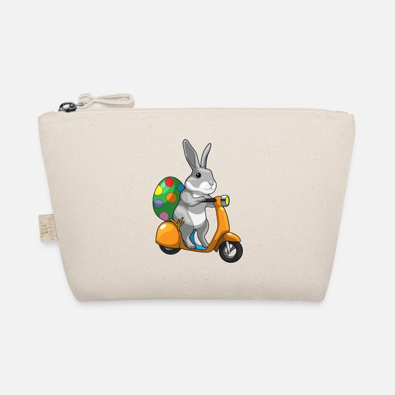 Hase Ostern Motorroller Bio-Täschchen