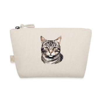Cat Cats American Wirehair - Organic Pouch - nature - Front