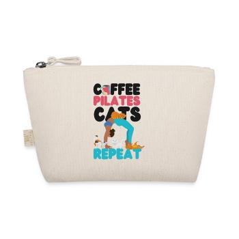 Pilates Instructor Teacher Coffee - Organic Pouch - nature - Front
