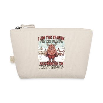 Krampus T | Costume de Krampus | Méchant Père Noël - Trousse biologique - nature - Devant