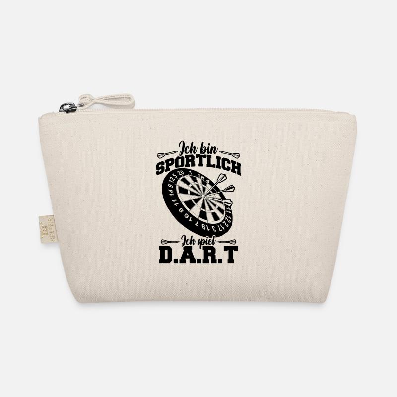I'm athletic I play darts Organic Pouch