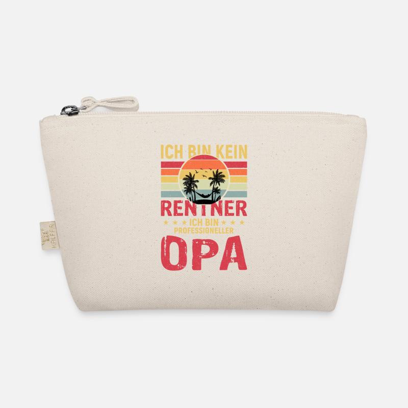 Kein Rentner Professioneller Opa - Rente - Bio-Täschchen - Natur