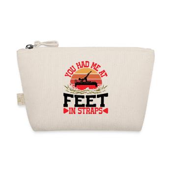 You Had Me At Feet In Straps 42 - Bio-Täschchen - Natur - Vorne