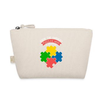 Even The Hardest Puzzles Have A Solution Piece Jig - Bio-Täschchen - Natur - Vorne