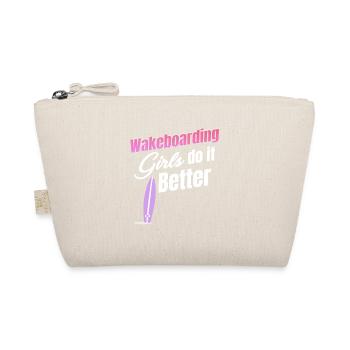 Les filles de wakeboard font de meilleures vagues - Trousse biologique - nature - Devant